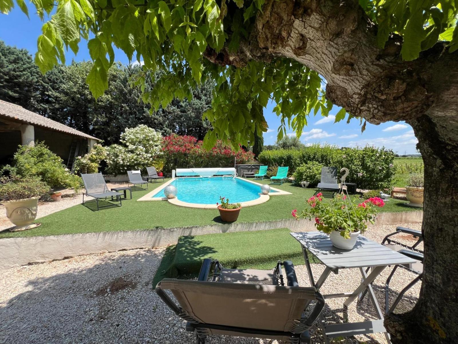 Mas 19E Entierement Climatise Avec Piscine A Usage Exclusif Roquemaure  Exterior foto