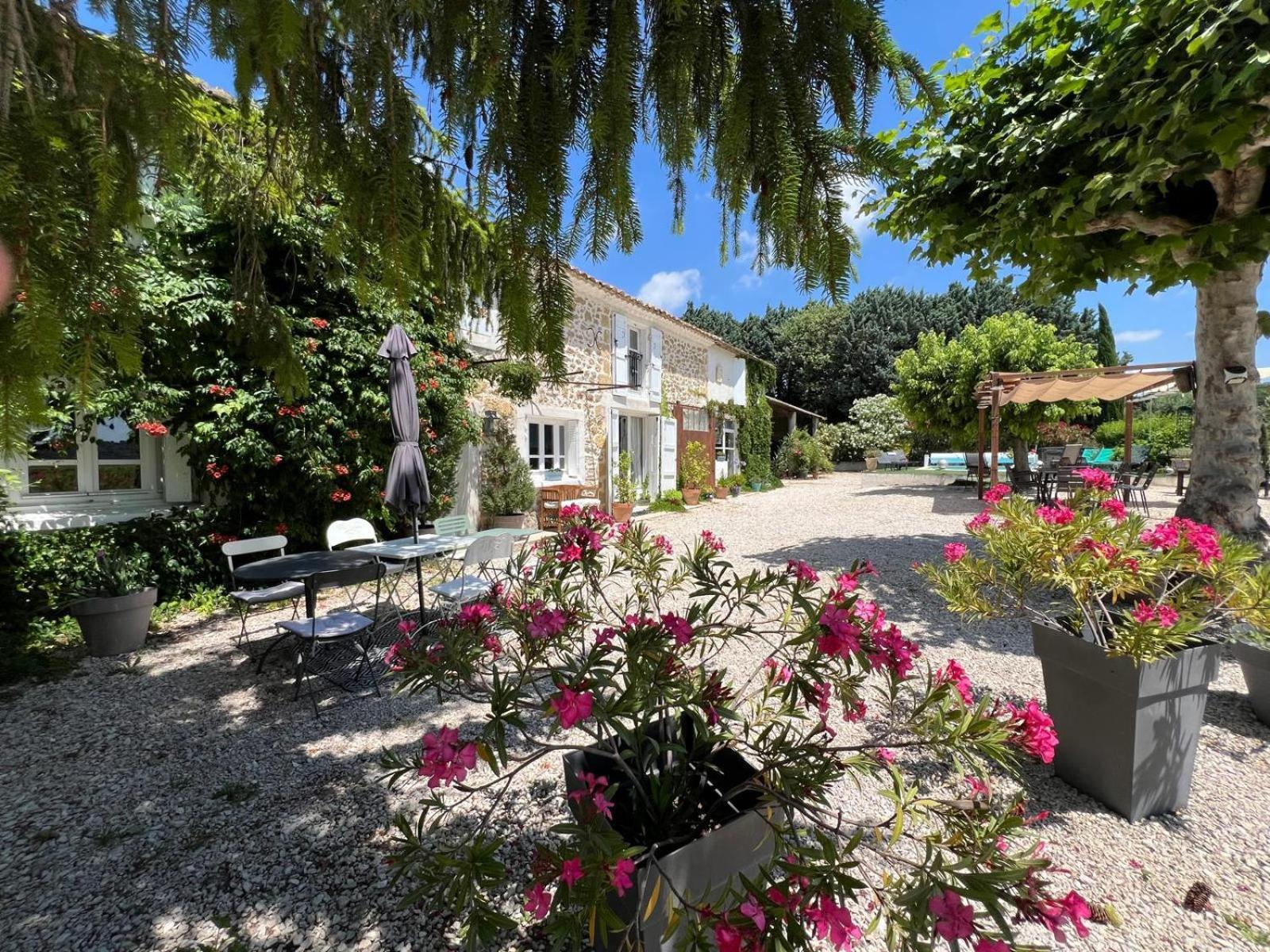 Mas 19E Entierement Climatise Avec Piscine A Usage Exclusif Roquemaure  Exterior foto